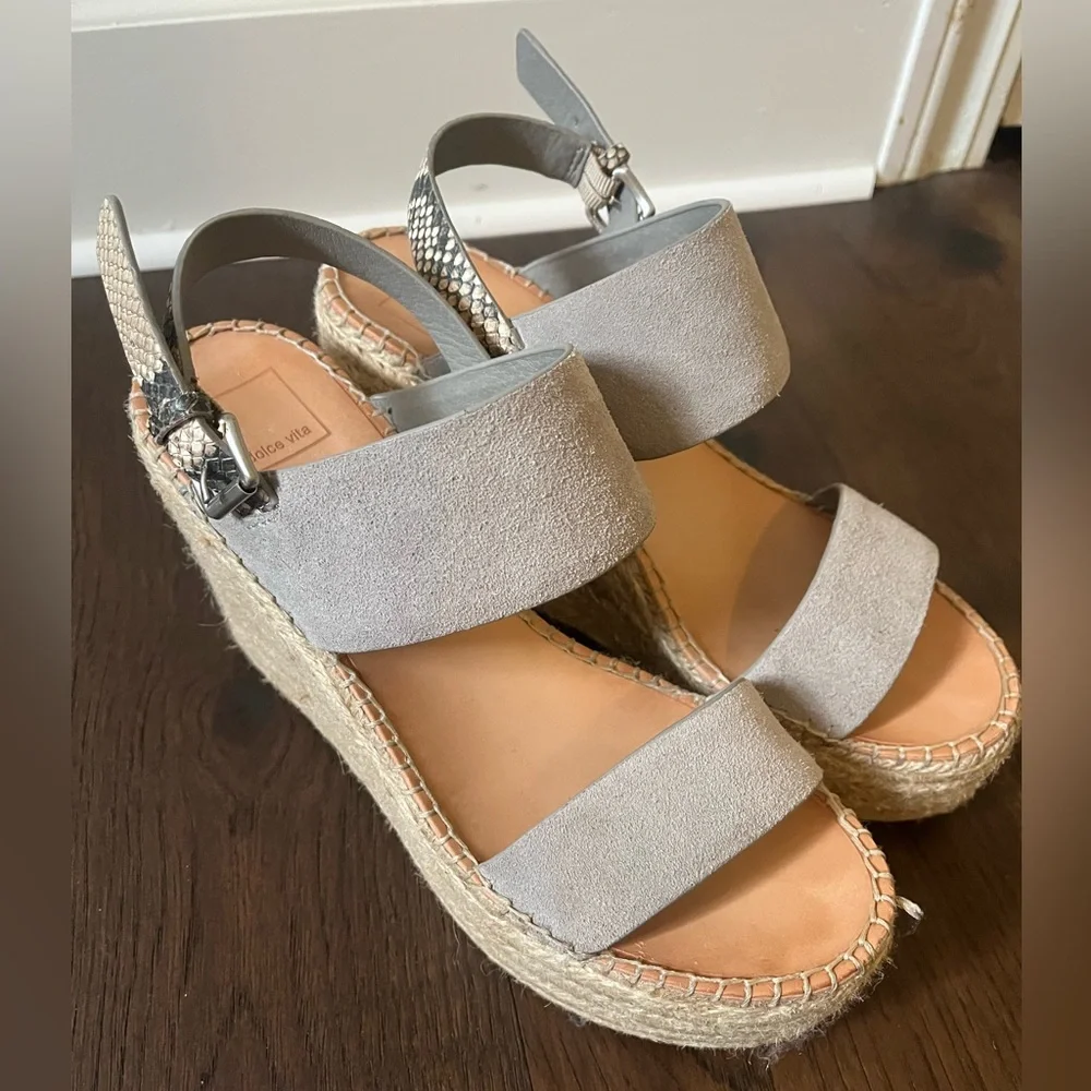 Dolce Vita Spiro Wedge Sandals 10